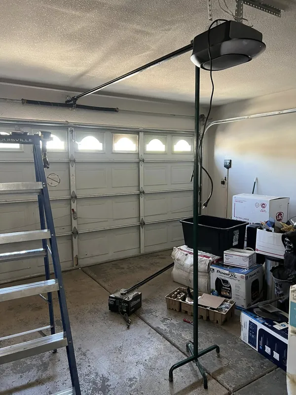 New smart opener installed in a Las Vegas garage